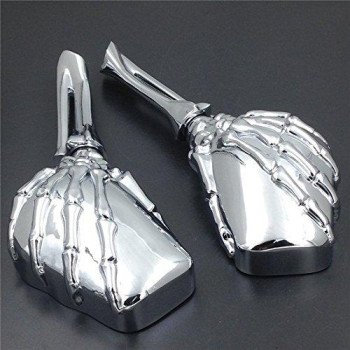 Smtskull Mirror Compatible With Road Royal Max Vstar 1100 1300 1600 1700 Warrior Virago Chro B075Vmpff8