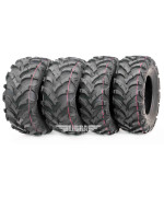 Wanda Set 4 Atv Tires 22X711 Front 22X109 Rear 6Pr For Honda Recon 250