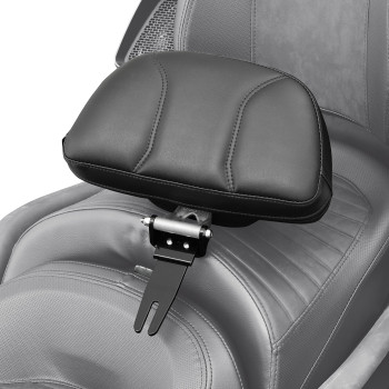 Show Chrome 41308 Canam F3 F3S F3T F3Ltd Detachable Smart Mount Driver Backrest Fully Adjustable With Pouch