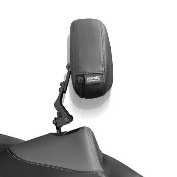 Show Chrome 41308 Canam F3 F3S F3T F3Ltd Detachable Smart Mount Driver Backrest Fully Adjustable With Pouch