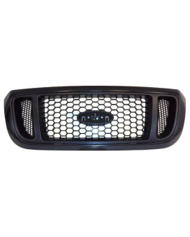 Titanium Plus Autoparts 20042005 Compatible With Ford Ranger Front Grille Grill Black Fo1200460 4L5Z8200Daf