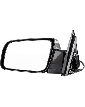 Dependable Direct Dependable Direct Left Driver Side Black Mirror Power Operated For 19882000 Chevygmc Ck 1500 2500 Gm13201