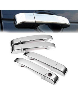 99Parts For 20032009 Land Rover Range Rover Hse L322 Chrome Durable Door Handle Cover Trim Kit