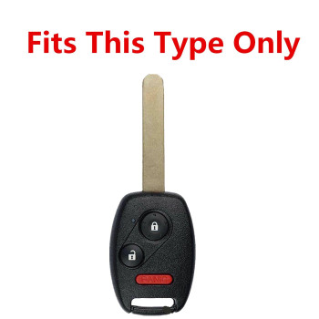 Rpkey Silicone Keyless Entry Remote Control Key Fob Cover Case Protector Replacement Fit For Honda Accord Crosstour Crv Crz Ci