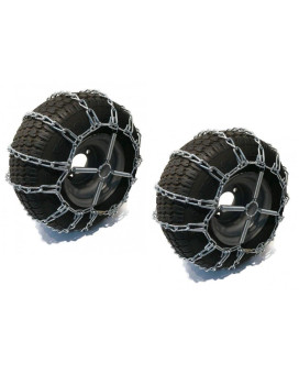 The Rop Shop New 2 Link Tire Chains Tensioners 23X105X12 For Sears Craftsman Mower Tractor