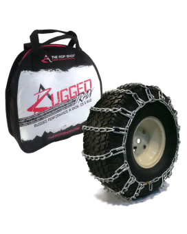 The Rop Shop New Pair 2 Link Tire Chains 23X105X12 Fits Many Honda Muv Pioneer Utv Vehicle