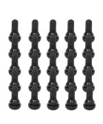 Blackhorseracing 25 Pack Tr412 Rubber Tire Snapin Short Valve Stem Atv Lawn Mower Garden Tractor Plug Stem For Tubeless 0453