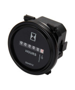 Mechanical Hour Meter Gauge Aimilar Professional Engine Hourmeter Ac110250V For Boat Auto Atv Utv Snowmobile Lawn Tractors Ge