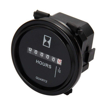 Mechanical Hour Meter Gauge Aimilar Professional Engine Hourmeter Ac110250V For Boat Auto Atv Utv Snowmobile Lawn Tractors Ge