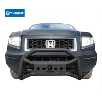 Tyger Auto Tggd6H60398 Front Bumper Guard Compatible With 20032008 Honda Pilot 20062014 Honda Ridgeline Textured Black