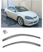 Extreme Online Store For 20022006 Acura Rsx Integra Dc5 Eos Visors Jdm Tapeon Style Smoke Tinted Side Window Visors Rain Gua