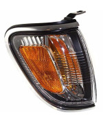 For 20012004 Toyota Tacoma Passenger Side Oem Replacement Corner Light Park Side Marker Lamp To2521161 Wchrome Trim