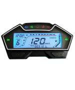 Samdo Universal Motorcycle Speedometer Odometer Tachometer Rpm Speedometer Gauge 199 Kph Mph For Carburetor Motor