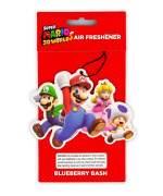 Super Mario Group Air Freshener Licensed Nintendo Accessories Perfect Accessory For Car Home Office Blueberry Scent