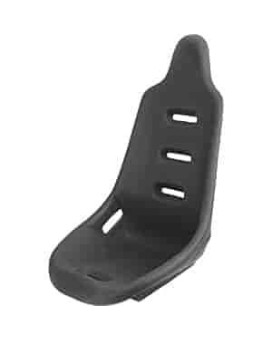 Jegs Pro High Back Race Seat Black Polyethylene 13 Lbs 17 Degree Back Angle 32250 In H X 21 In W X 20 In D