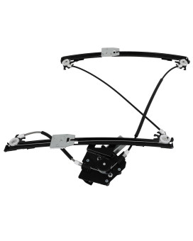 Front Right Passengers Side Power Window Regulator With Motor Assembly Replacement For 20012005 For Bmw 325I 325Xi 330I 2000 Fo