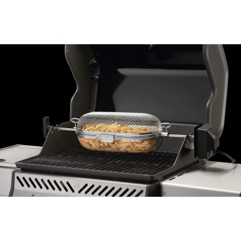 Napoleon 64000 Rotisserie Basket Grill Accessory Stainless Steel