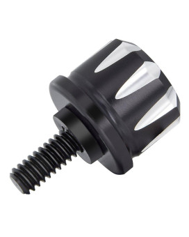 Amazicha Black Seat Bolt Screw Stainless Steel Compatible For Harley Davidson Seat With 1420 Thread