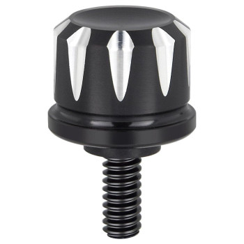 Amazicha Black Seat Bolt Screw Stainless Steel Compatible For Harley Davidson Seat With 1420 Thread