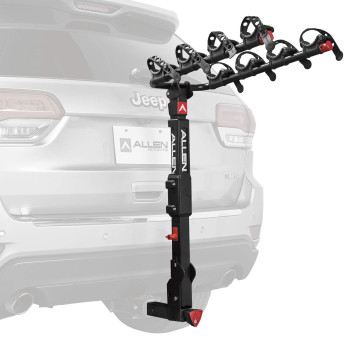 Allen Sports Premier Locking Quick Release 4Bike Carrier For 2 In Hitch Black