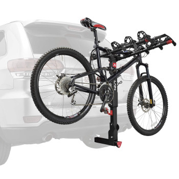 Allen Sports Premier Locking Quick Release 4Bike Carrier For 2 In Hitch Black