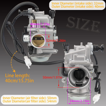 Trx350 Carburetor For Honda Rancher 350 Trx350Tm Trx350Te 350Es 350Fe 350Fmte 20002006 4 Stroke Atv New Carb Wair Filter Oil F