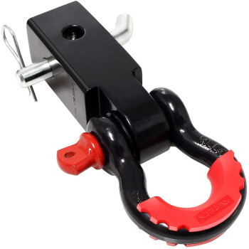 Shackle Hitch Receiver 2 Inch 41918 Lbs Break Strength Never Rust Receiver Shackle Bracket Heavy Duty And Solid With 34 D Ri