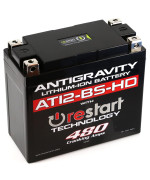 Antigravity At12Bshd Heavy Duty Lithium Motorcycle And Powersport Battery With Builtin Jump Starting 12V 8Ah Atv Quad Utv