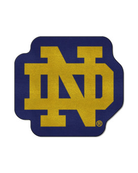 Fanmats Ncaa Notre Dame Fighting Irish Damemascot Mat Team Color One Size