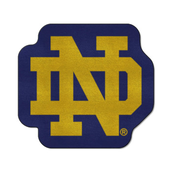 Fanmats Ncaa Notre Dame Fighting Irish Damemascot Mat Team Color One Size