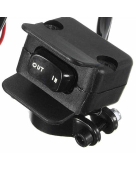 Zhuotop Heavy Duty Handlebar Control Line Winch Rocker Switch Handlebar Control Warn For Atvutv