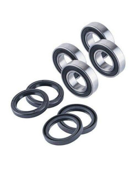 East Lake Axle Replacement For Front Wheel Bearings Seals Kit Kawasaki Mule 25103010 4010 20012023