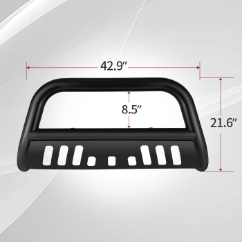 Autosaver88 Bull Bar Compatible For 0718 Chevy Silverado 1500 Gmc Sierra 150019 Chevy Silverado Ld 0720 Chevy Suburbangmc