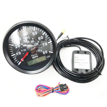 Samdo 85Mm Universal Gps Speedometer 80Mph With Backlight 12V24V For Marine Boat