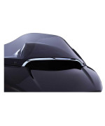 Ciro Center Windshield Trim Chrome Compatible With Road Glide