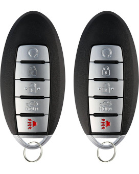 Keylessoption Keyless Entry Remote Car Smart Key Fob For Nissan Altima Maxima Kr5S180144014 Pack Of 2