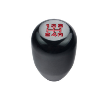 Dewhel 5 Speed Manual Gearbox Shift Knob M12X125 Screw On Aluminum Black