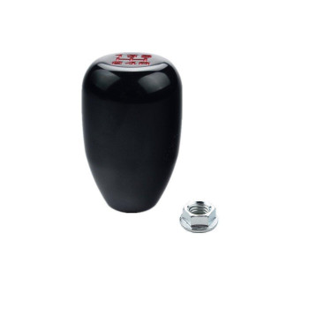 Dewhel 5 Speed Manual Gearbox Shift Knob M12X125 Screw On Aluminum Black