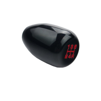 Dewhel 5 Speed Manual Gearbox Shift Knob M12X125 Screw On Aluminum Black