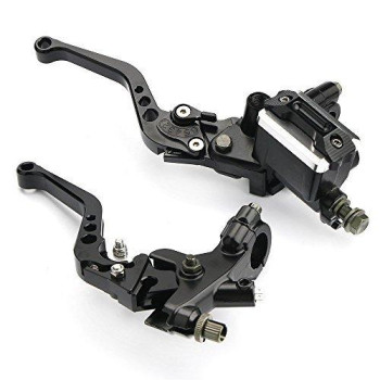 Lisylineauto Motorcycle Brake Lever 78 22Mm Handlebar Brake Master Cylinder Clutch Lever Left Right Set Compatible With Har