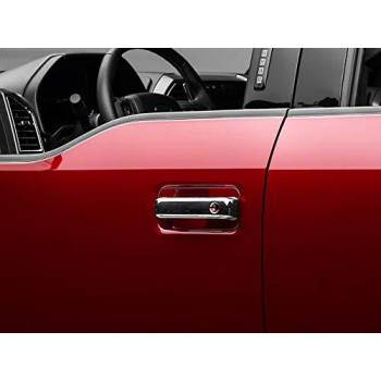 Eloveq Polished Chrome 4 Door Handle Cover For 20152019 Ford F150 Wo Smart Keyhole