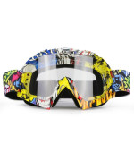 Dirt Bike Goggles Atv Goggles Adult Motocross Goggles Clear Lens Racing Mx Goggle Glasses And Ski Goggles