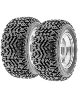 Set Of 2 Sunf G003 Allterrain Utv Golfcart Turf Tires 21X710 4 Ply Tubeless Lawn Garden Rims Not Included