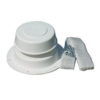 Camco 40033 White Replaceall Plumbing Rv Vent Kit