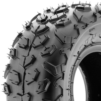 Sunf 145706 14570X6 Light Weight Atv Utv Knobby Tire 6 Pr A014 Set Of 4