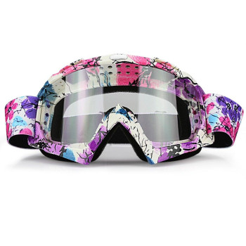 Jamiewin Clear Lens Dirt Bike Motorcycle Goggles Atv Racing Motocross Mx Goggle Glasses Uv Protection For Men Women Youth Kids