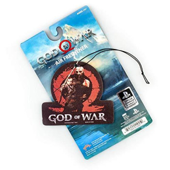 God of War 2018 Kratos and Son Air Freshener | Freshly Scented | Xbox Game Collectible