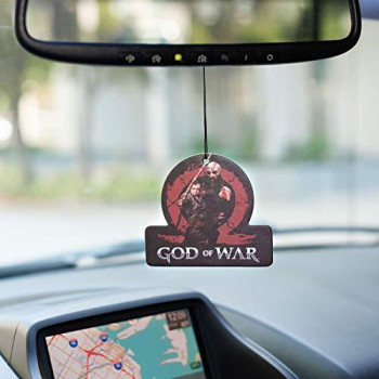 God of War 2018 Kratos and Son Air Freshener | Freshly Scented | Xbox Game Collectible