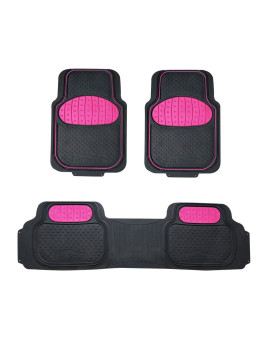 Heavy Duty Trimmable Touchdown Floor Mats - PINK