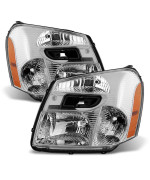 Acanii For 20052009 Chevy Equinox Suv Headlights Headlamps Head Lights Lamps Replacement Driver Passenger Side